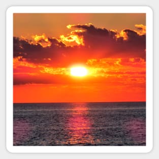 Lake Huron Sunset Sticker